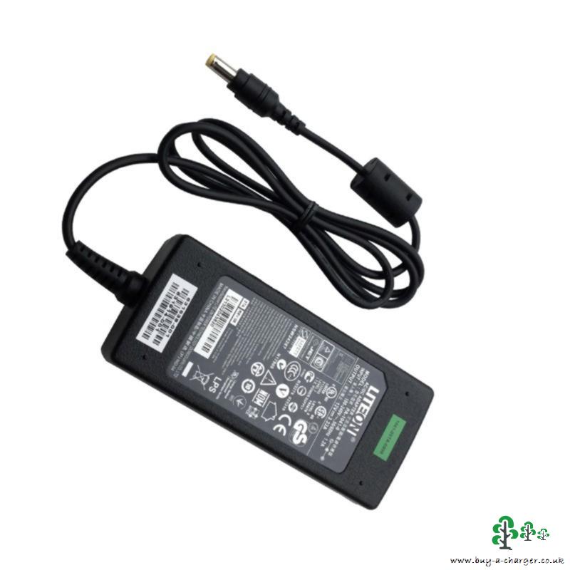 40W Lenco DVL-1954 BLACK & WHITE AC Adapter Charger Power Cord