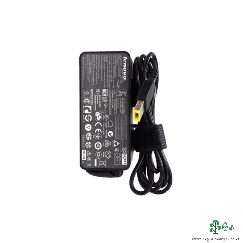 Original 45W AC Adapter Charger Lenovo Edge 15 80K9000DUS + Free Cord
