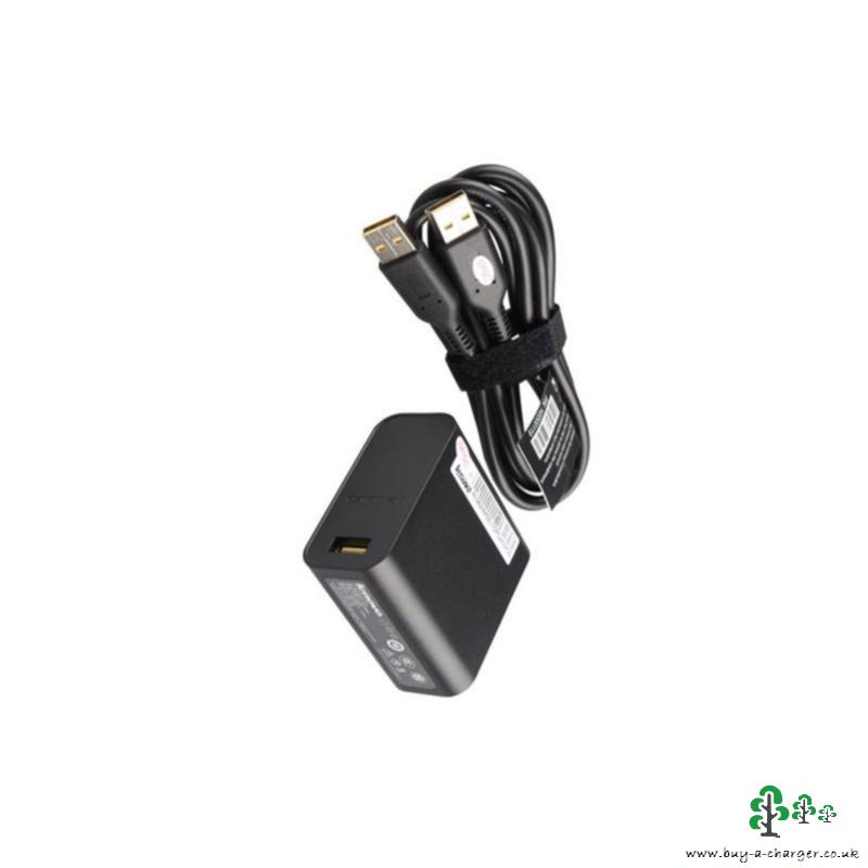 Original 40W Lenovo 5A10J40316 5A10J40-21 Charger Adapter + Free Cable