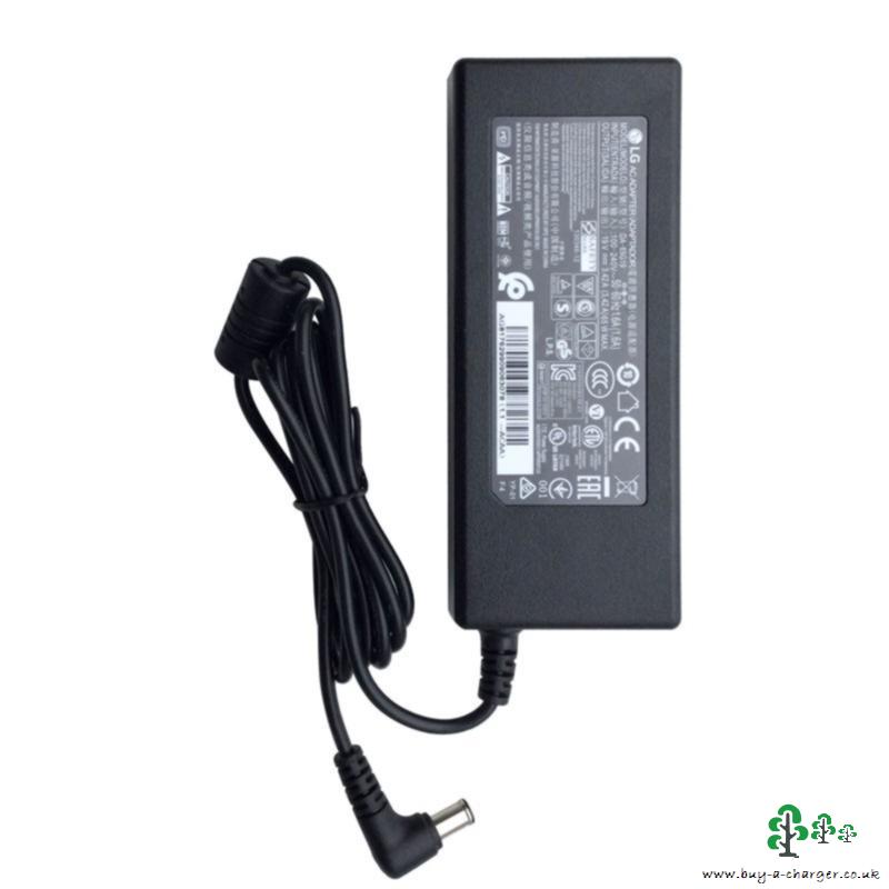 75W LG 24EB23TM-W 24EC53V-P 24EN33T 24EN43V-B AC Adapter Charger