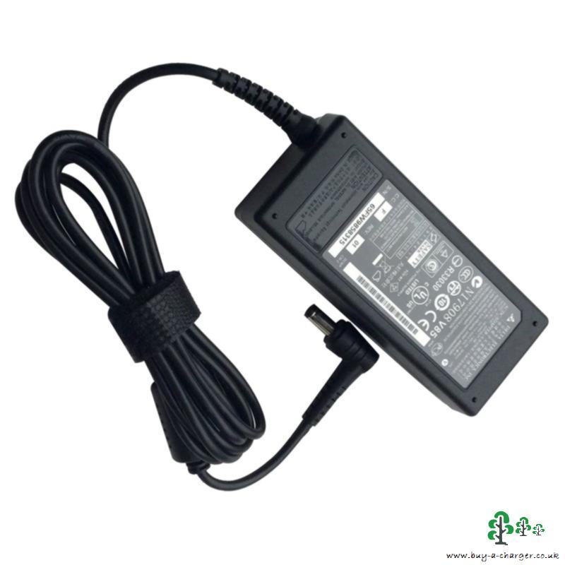 65W MSI EX465-MX EX465MXN AC Adapter Charger Power Cord