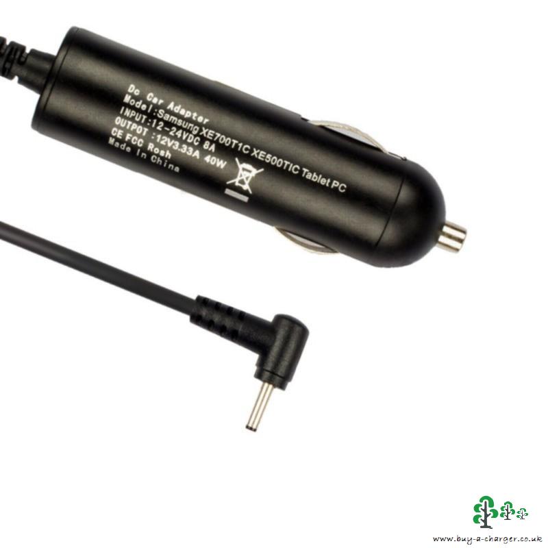 Original 40W Samsung ATIV Smart Slate PC 500T Car Charger DC Adapter