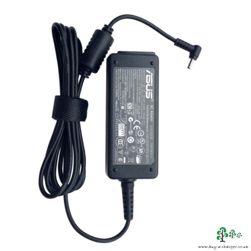 40W Asus Eee PC 1018P-BLK037S AC Adapter Charger Power Cord