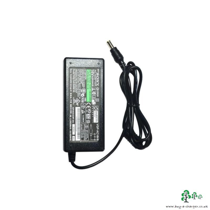Original 64W Sony PCGA-AC5E PCGA-AC16V AC Adapter Charger Power Cord