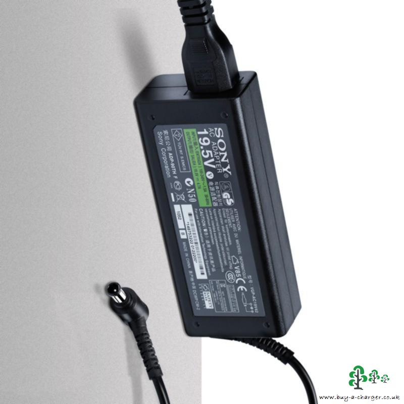 90W Sony Vaio VGN-FZ250E/B VGN-FZ250EB AC Power Adapter Charger