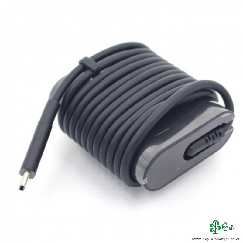 30W USB-C Dell Latitude 7275 T02H Adapter Charger Power Cord