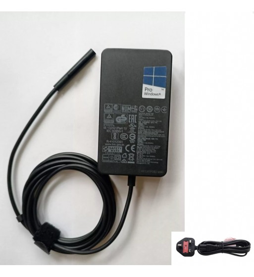 Microsoft Surface 1706 65W for Surface Book 1 AC Power Supply Adapter Charger
