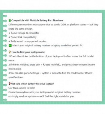 75.24Wh MSI BTY-L781 Type B Battery