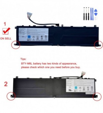 80.25Wh MSI BTY-M6L 1hole Battery