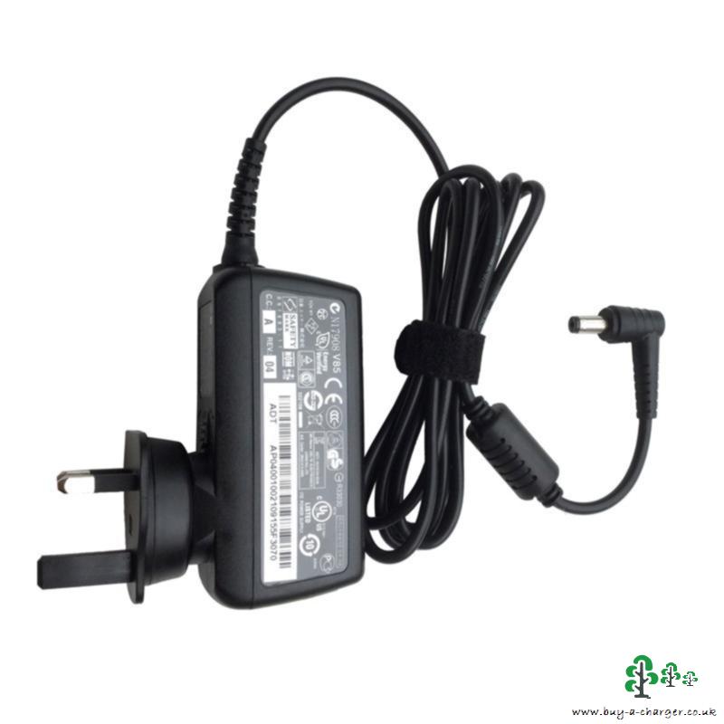 40W Acer TraveMate B116-4002 AC Adapter Charger Power Cord