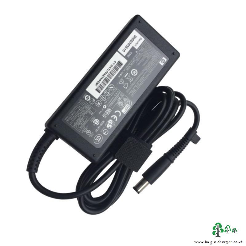 Original 65W AC Adapter HP Compaq Presario CQ61-220SF NZ315EA + Cord