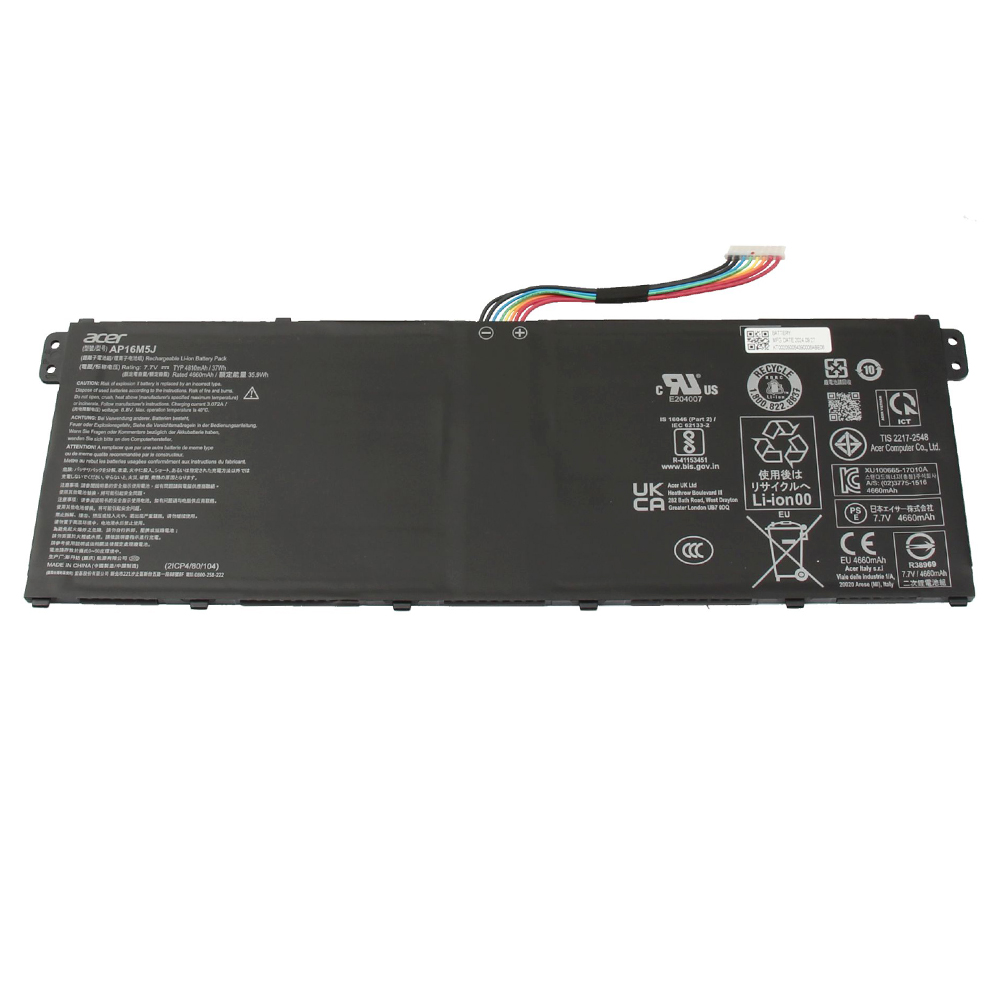 37Wh Acer AP16M5J Battery