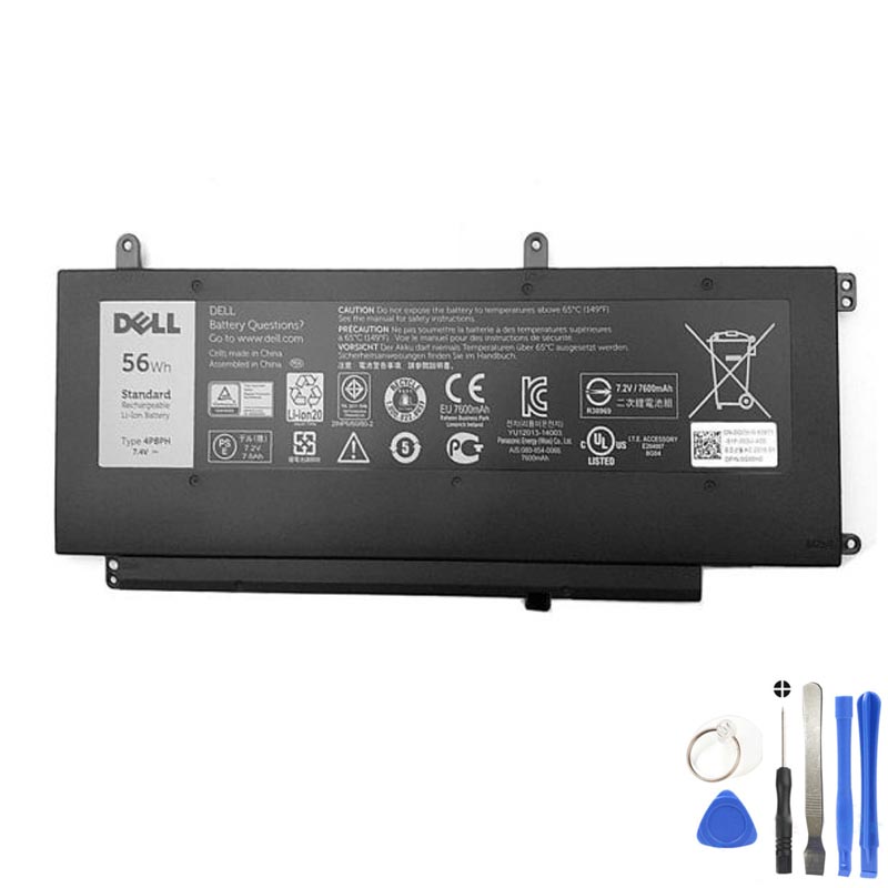 56Wh Dell 4P8PH Battery