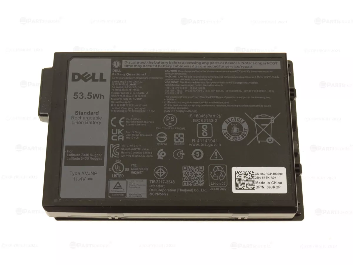 53.5Wh Dell XVJNP Battery - Image 2