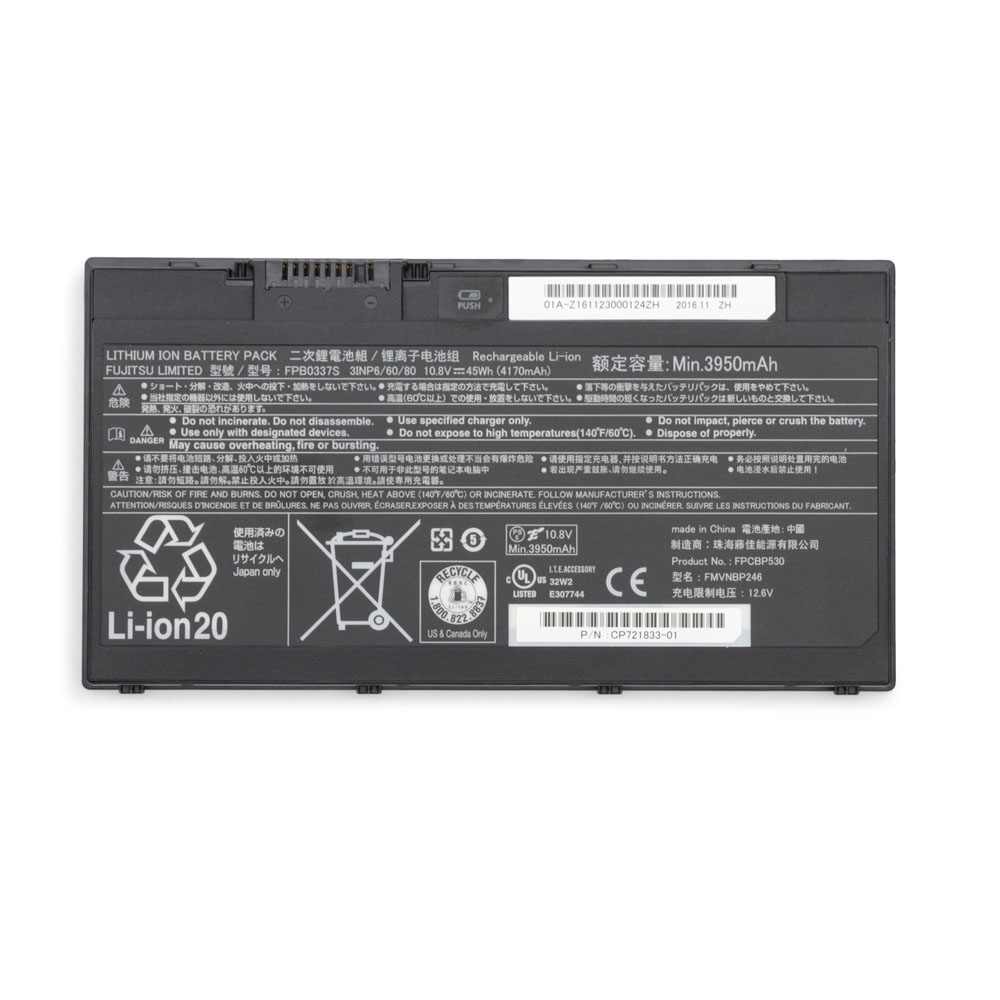 45Wh Fujitsu FPB0337S Battery
