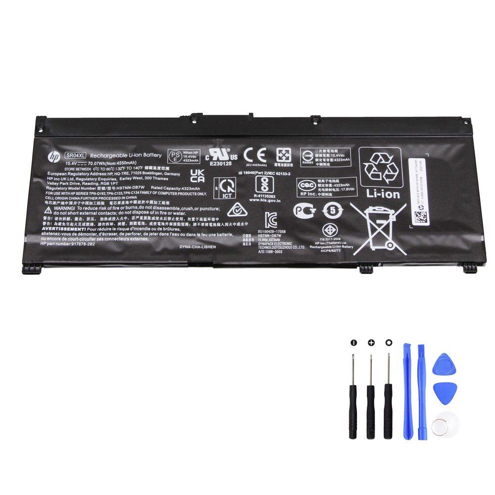 70.07Wh HP SR04XL Battery