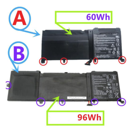 96Wh Asus C41N1524 Battery - Image 2