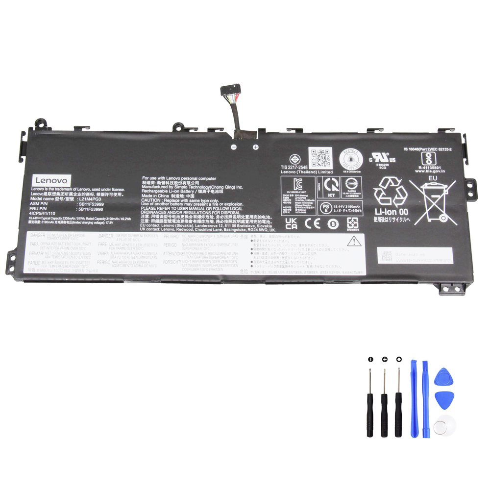 51Wh Lenovo L21M4PG3 Battery