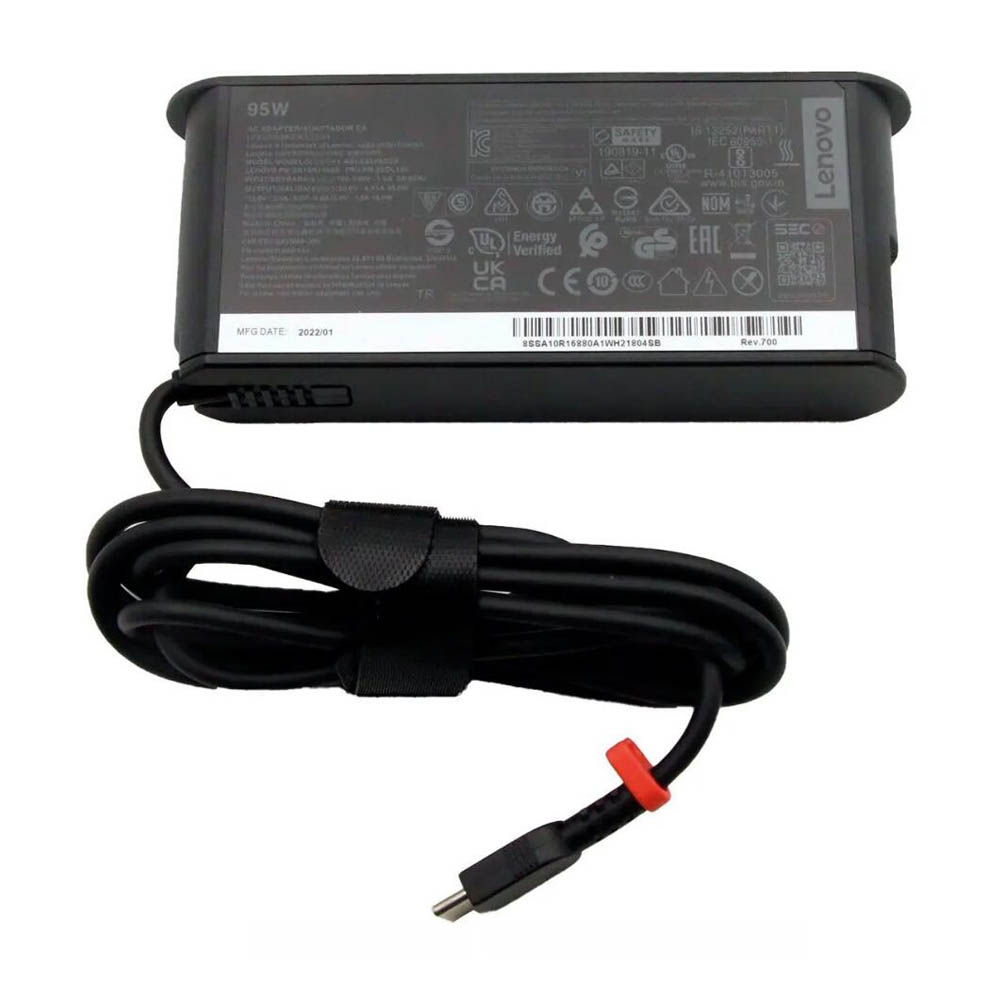 20V 4.75A 95W Lenovo USB-C Adapter Charger Slim