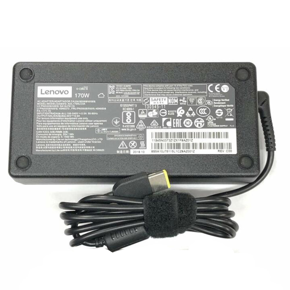20V 8.5A 170W Lenovo Slim Tip AC Adapter Charger