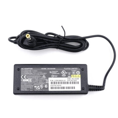 19V 3.42A 65W Fujitsu 5.5mm 2.5mm AC Adapter Charger
