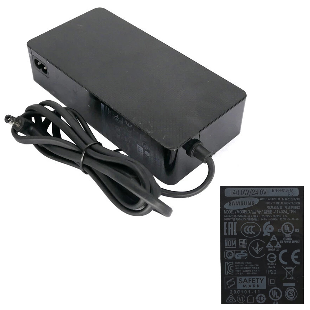 24V 5.83A 140W Samsung 6.5mm 4.4mm Monitor/TV Adapter Charger - Image 2