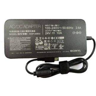 24V 9.4A-10A 240W Sony ACDP-240E01 ACDP-240E02 Rectangular TV Adapter Charger