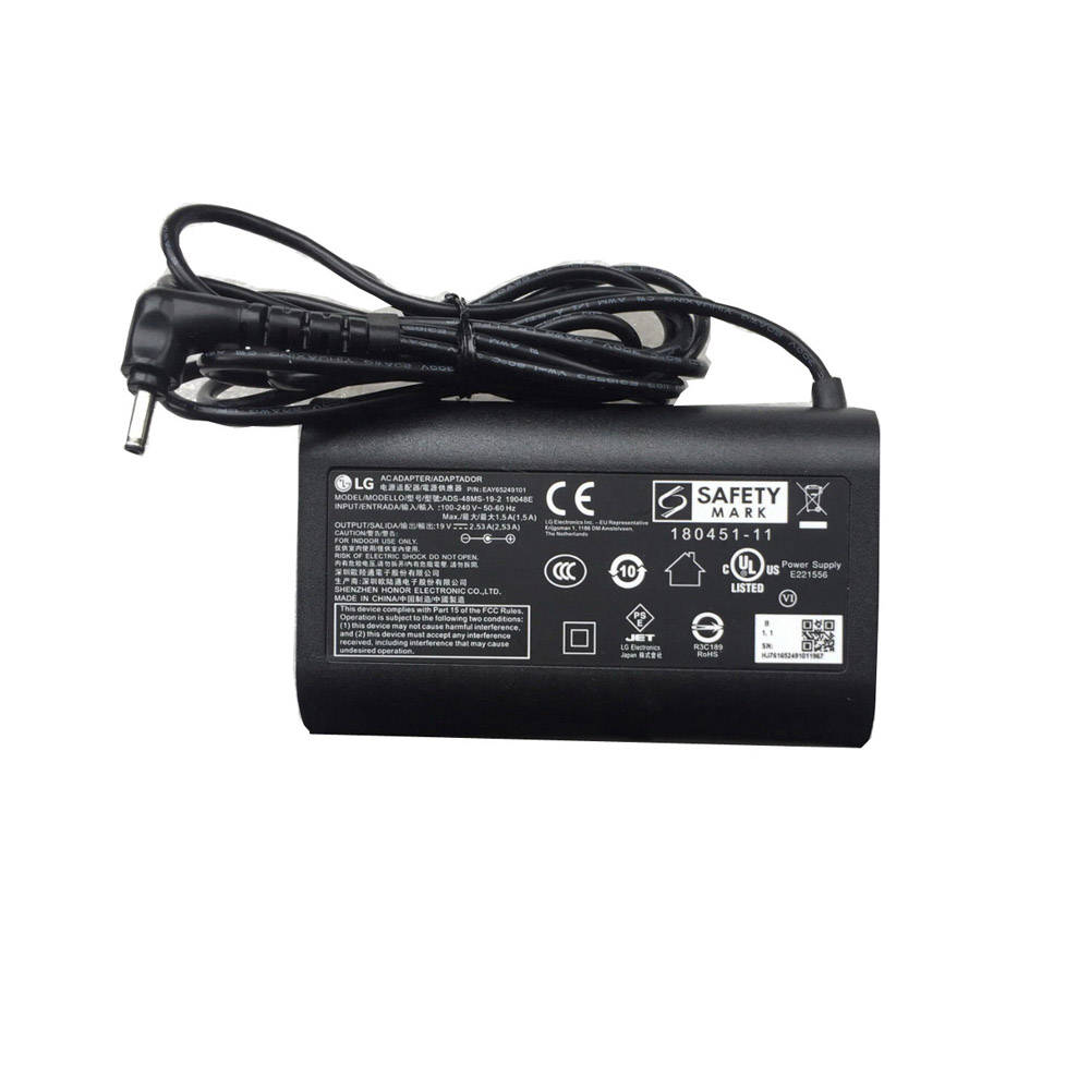19V 2.5A 48W LG 3.0mm 1.0mm AC Adapter Charger
