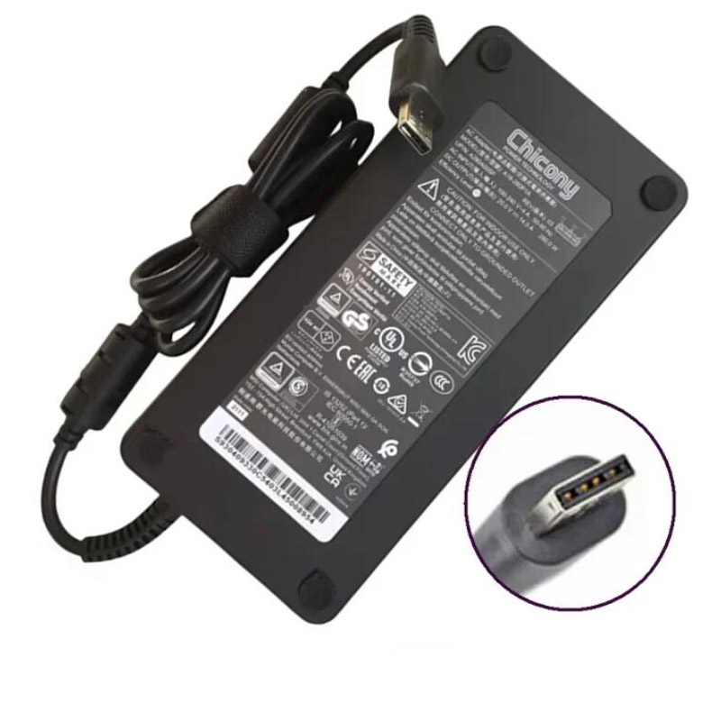 20V 14A 280W Medion(Chicony) Rectangle Conn AC Adapter Charger