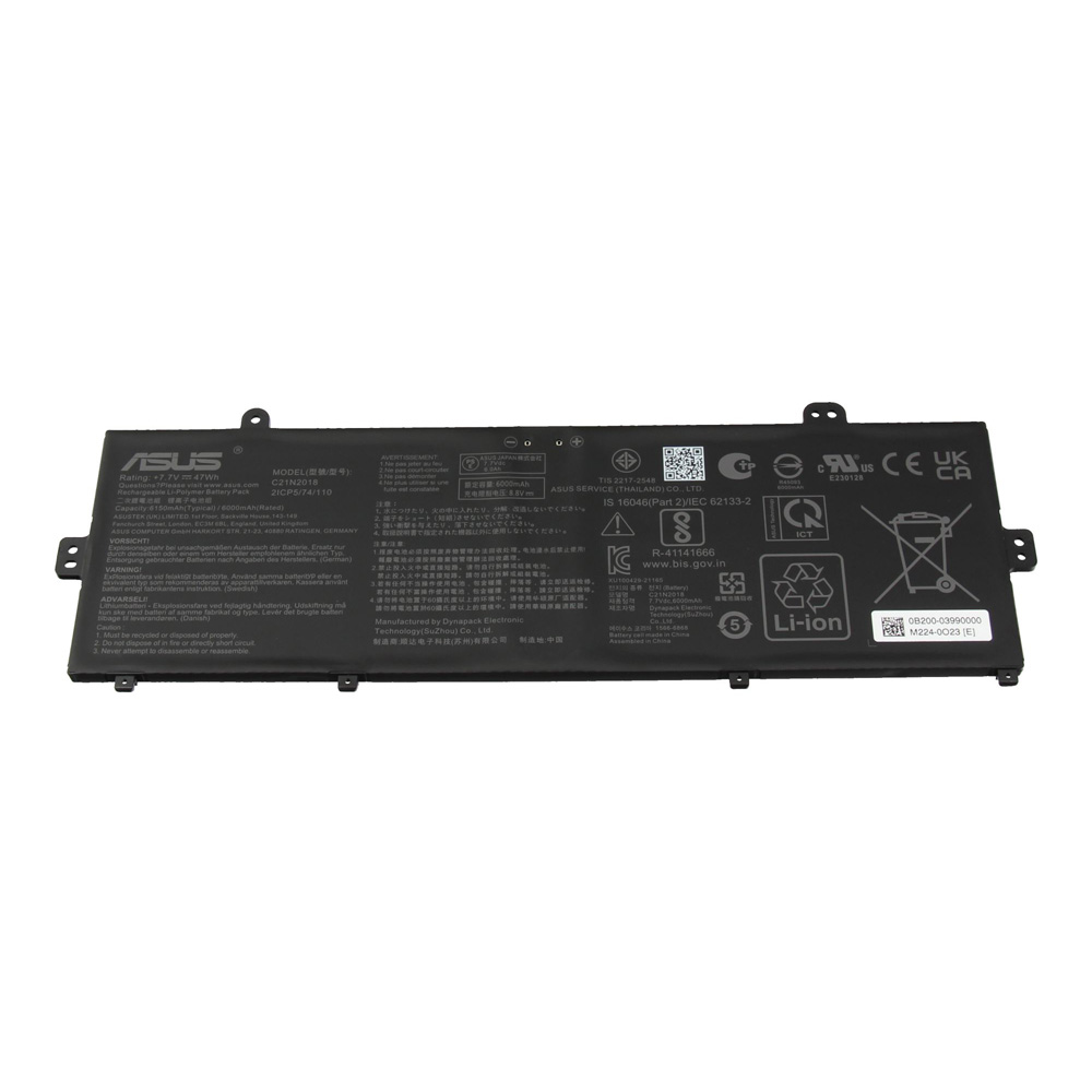 47Wh Asus C21N2018 Battery