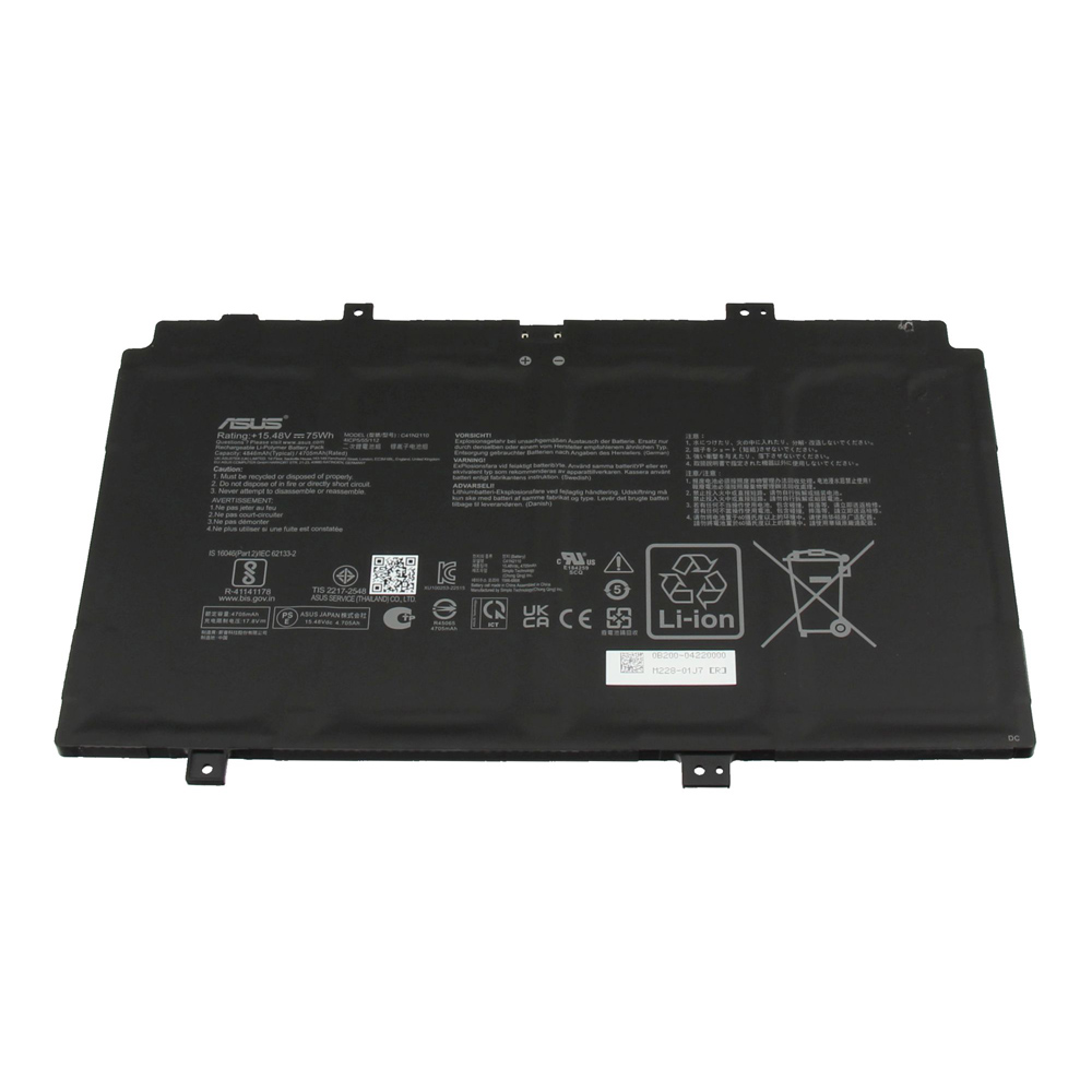 75Wh Asus C41N2110 Battery