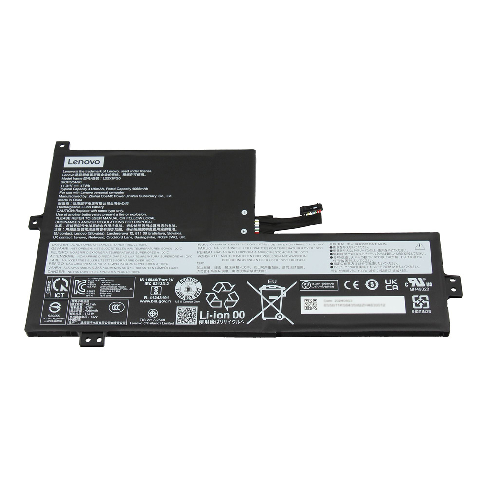47Wh Lenovo L22X3PG0 Battery
