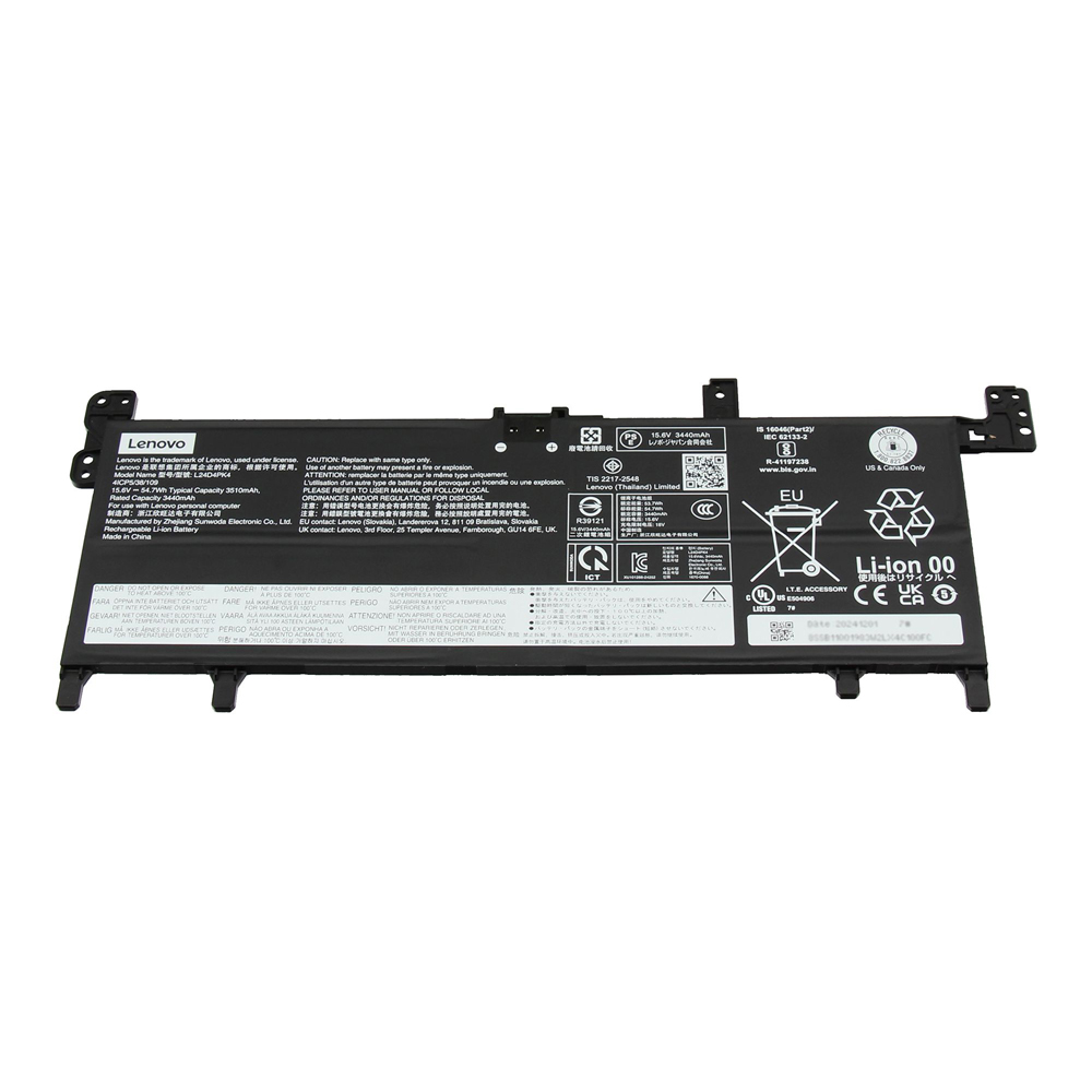 54.72Wh Lenovo L24D4PK4 Battery