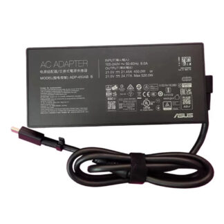 21V 21.45A 450W or 21V 24.77A 520W Asus ADP-450ABB A25-450P1A Rectangle Conn AC Adapter Charger