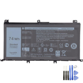 74Wh Replacement Battery for Dell 357F9