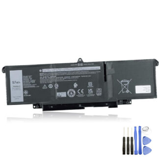 57Wh Replacement Battery for Dell 66DWX