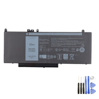 62Wh Replacement Battery for Dell 6MT4T