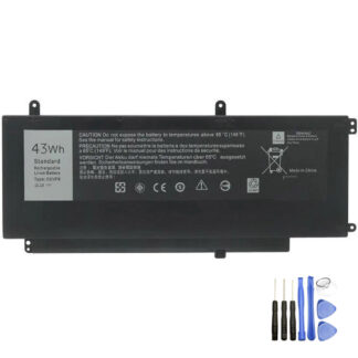 43Wh Replacement Battery for Dell D2VF9