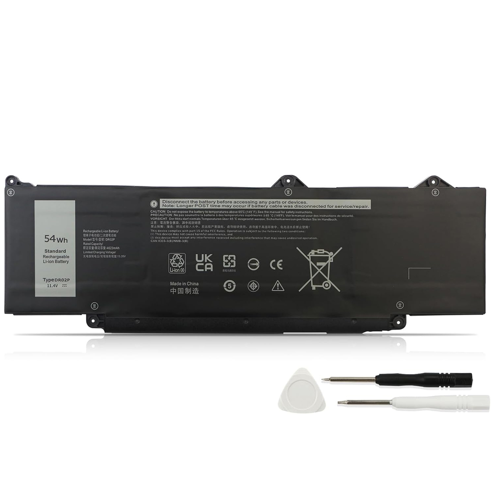 54Wh Replacement Battery for Dell DR02P