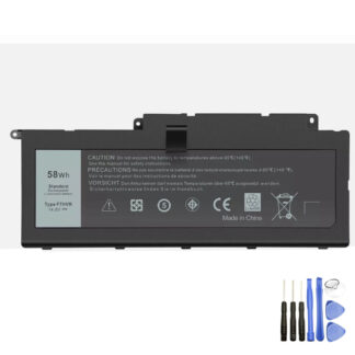 58Wh Replacement Battery for Dell F7HVR