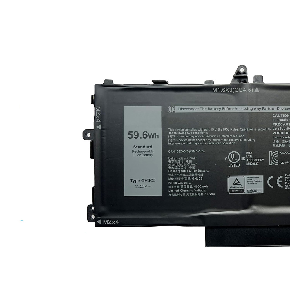 59.6Wh Replacement Battery for Dell GHJC5 - Image 2