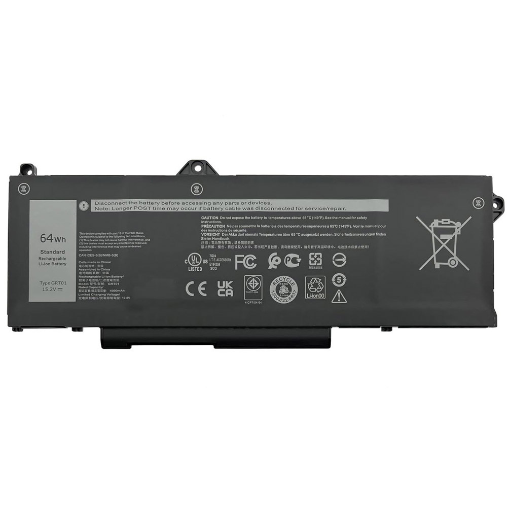 64Wh Replacement Battery for Dell GRT01