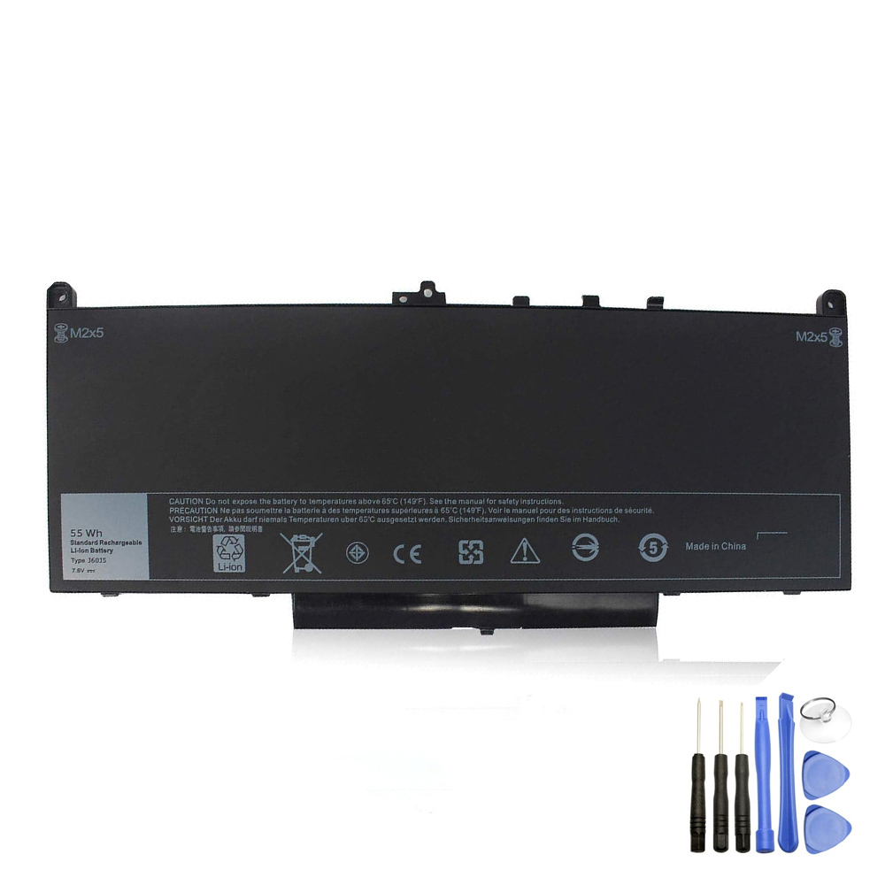 55Wh Replacement Battery for Dell J60J5