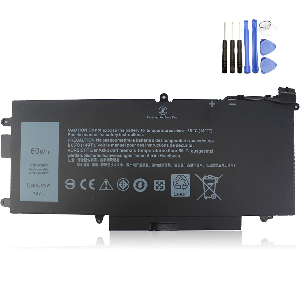 60Wh Replacement Battery for Dell K5XWW
