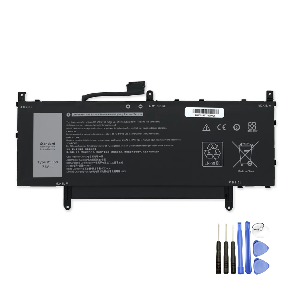 48.5Wh Replacement Battery for Dell V5K68
