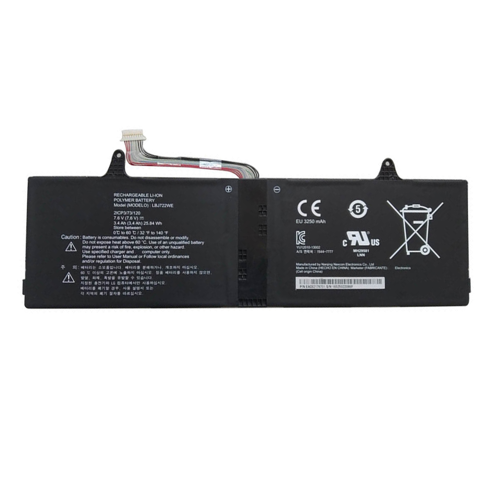 25.84Wh LG LBJ722WE Battery