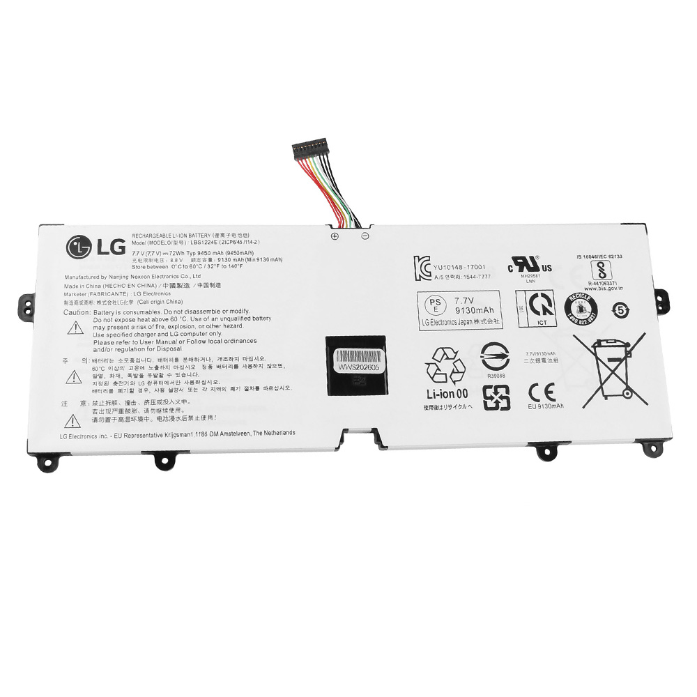 72Wh LG LBS1224E White Battery