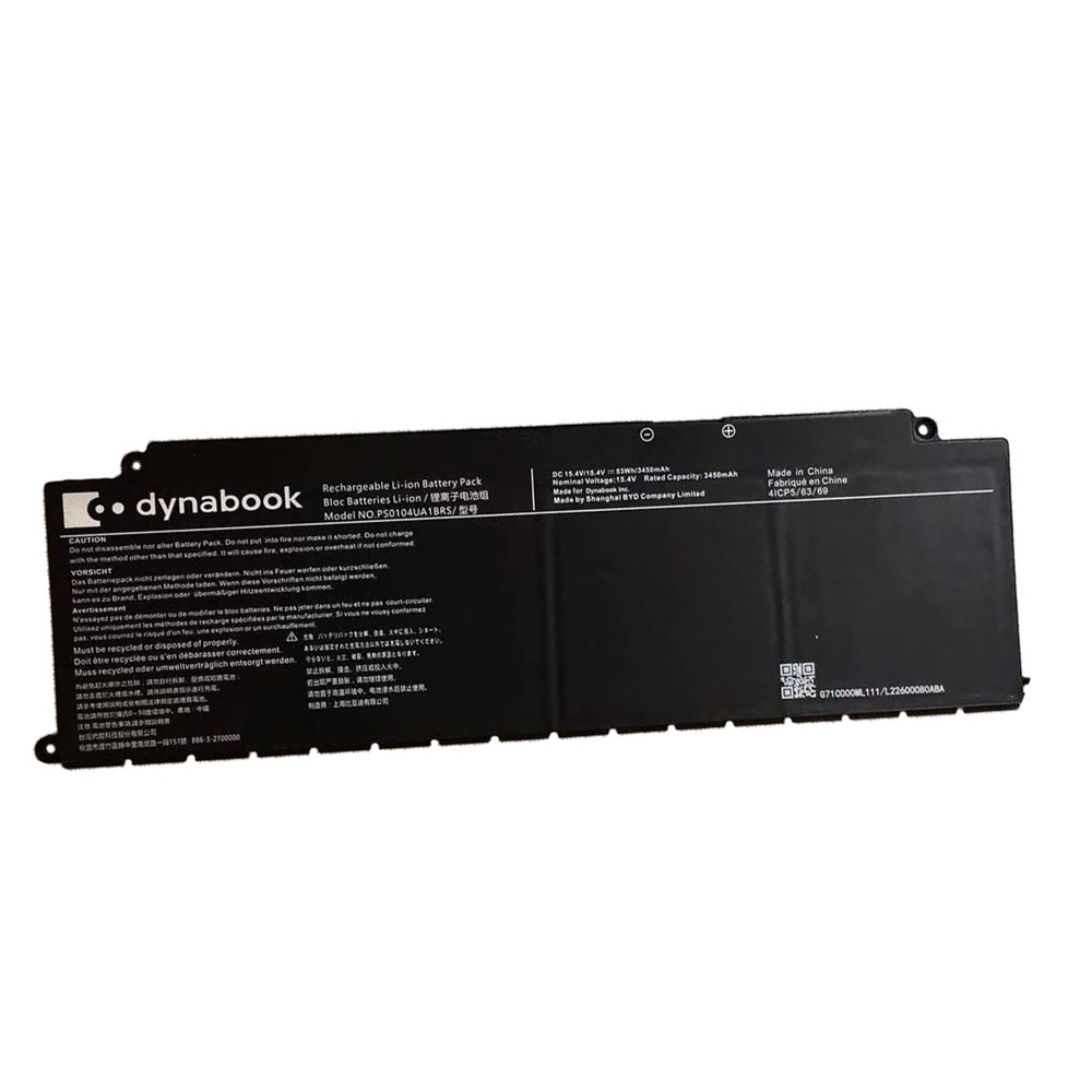 53Wh Toshiba PS0104UA1BRS Battery