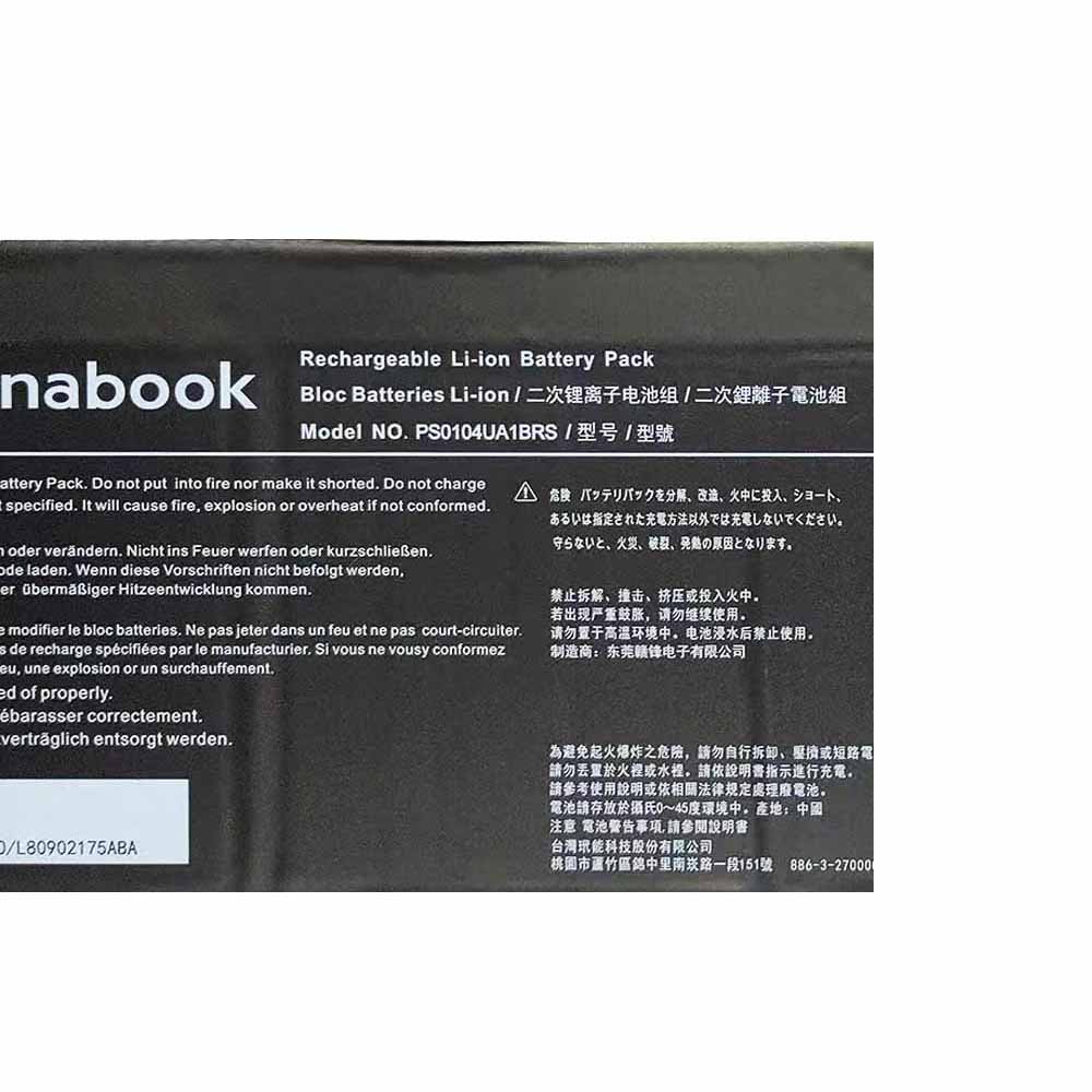 53Wh Toshiba PS0104UA1BRS Battery - Image 2