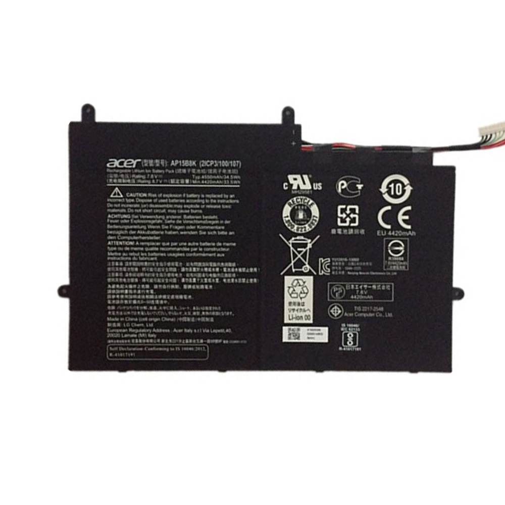 34.5Wh Acer AP15B8K Battery - Image 2